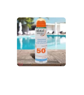 اسپری ضد افتاب spf50 برند ویتابلا-- مخصوص بدن جلوگیری از افتاب سوختگی